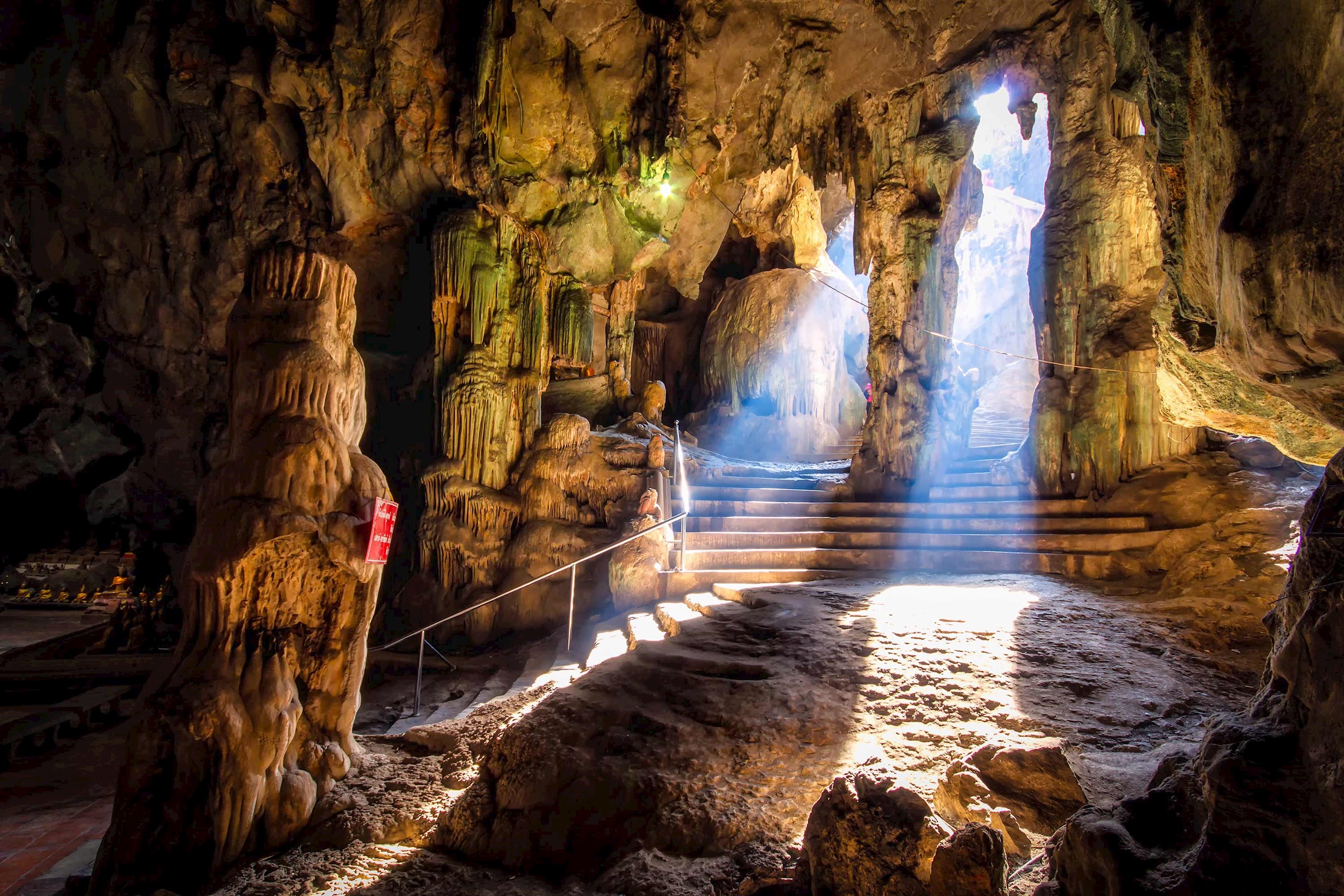 Khao Luang Cave in Hua Hin, Thailand