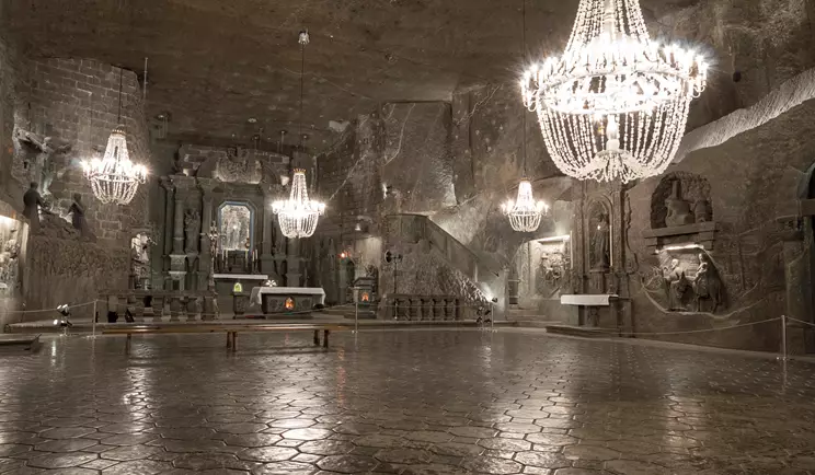 Wieliczka Salt Mine in Poland