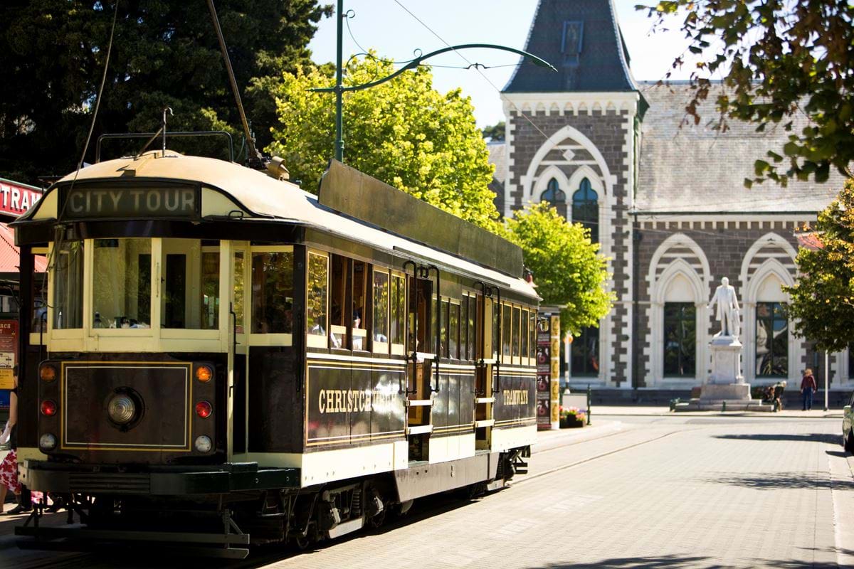 Tram Christchurch New Zealand