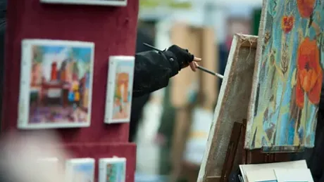 Montmartre Village Artists Square Paris France