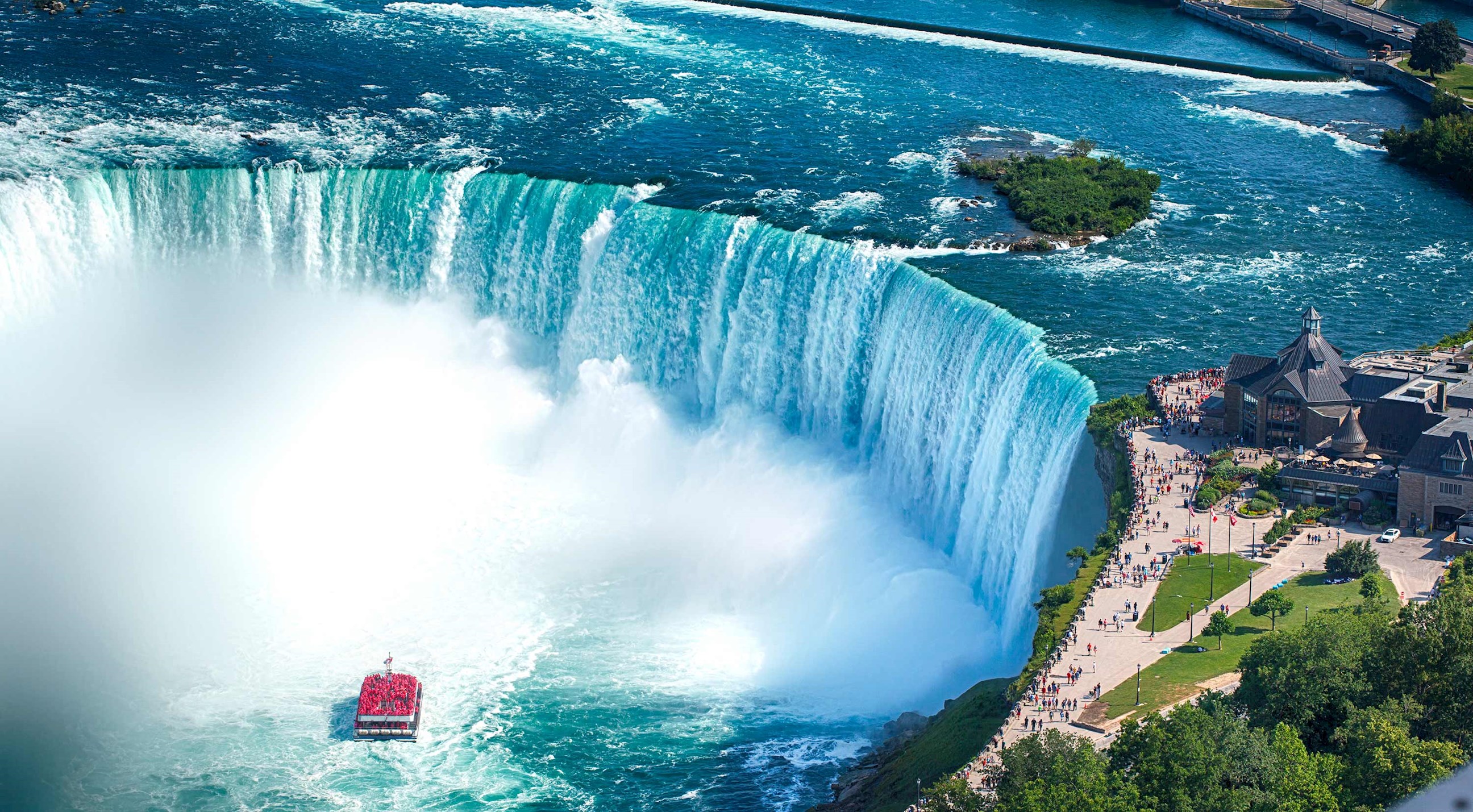 View of Niagara Falls, USA