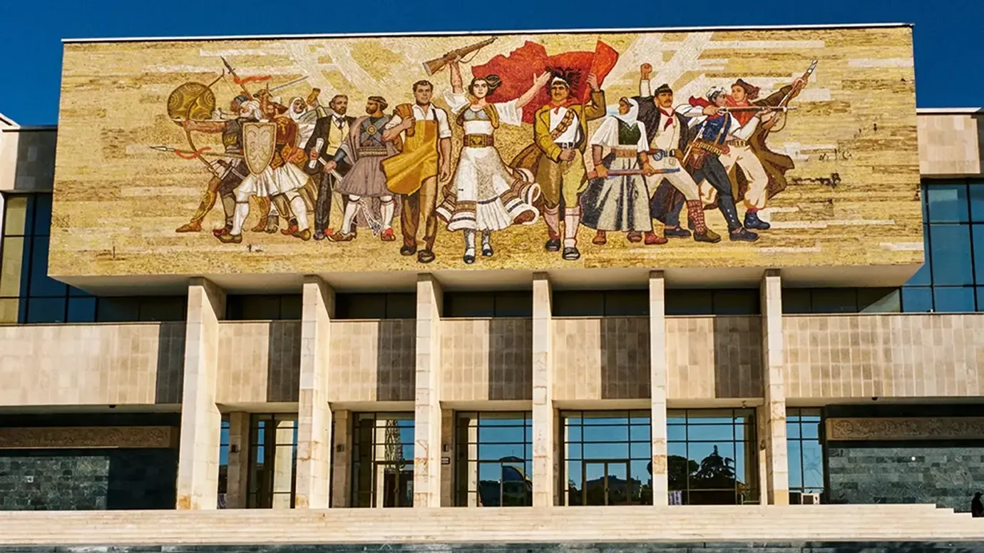 Tirana Skanderbeg Square Albania