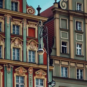 Mercado de Breslavia, a market square in Wroclaw, Poland