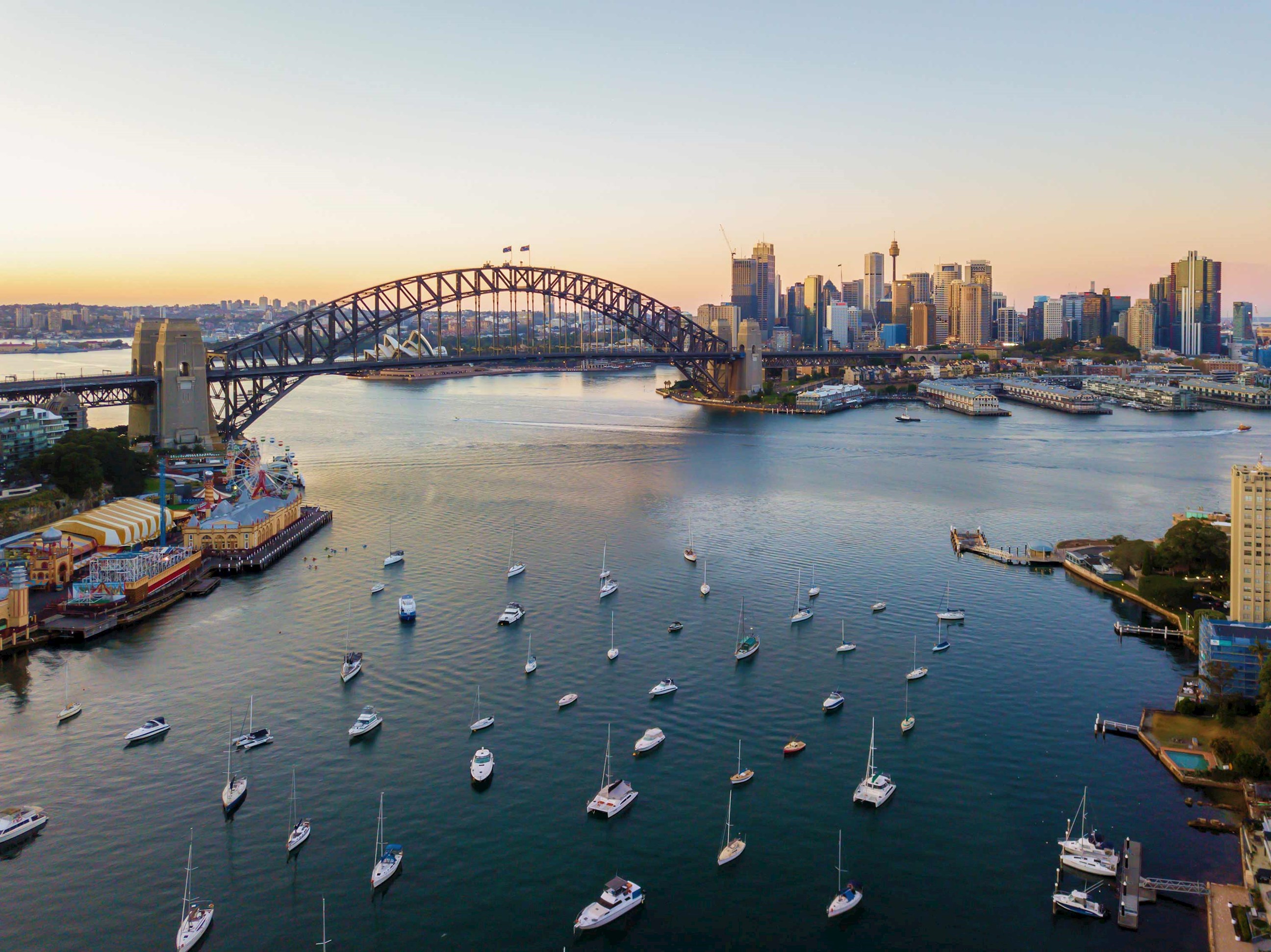 Harbour Bridge in Sydney, Australia