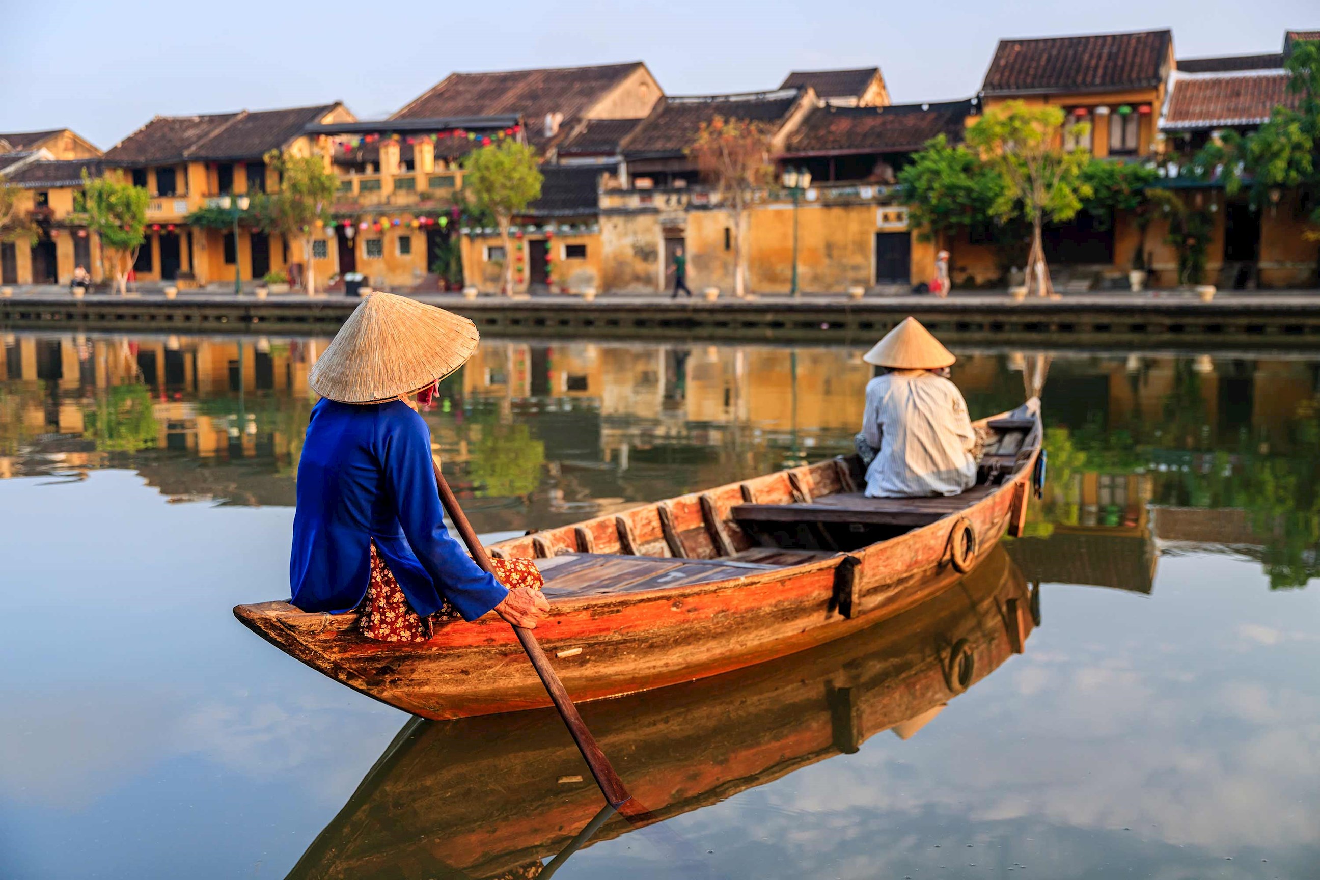 Women in Boat, Hoi An, Vietnam