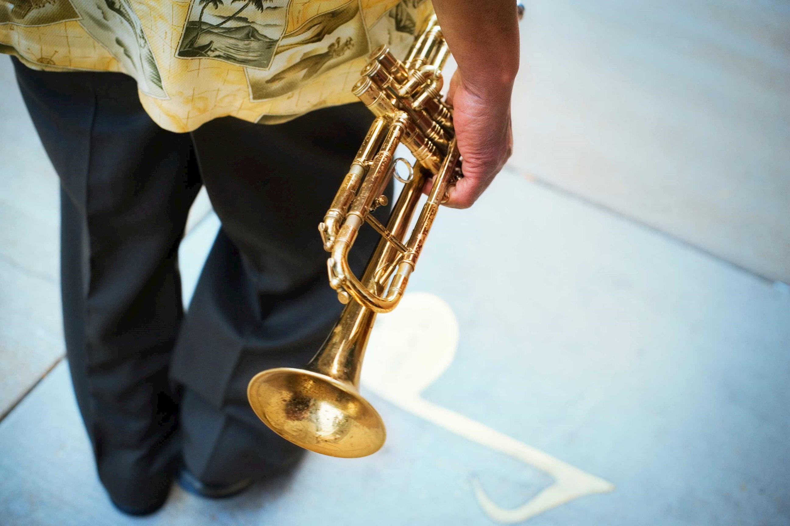 Trumpet Player in Nashville, USA