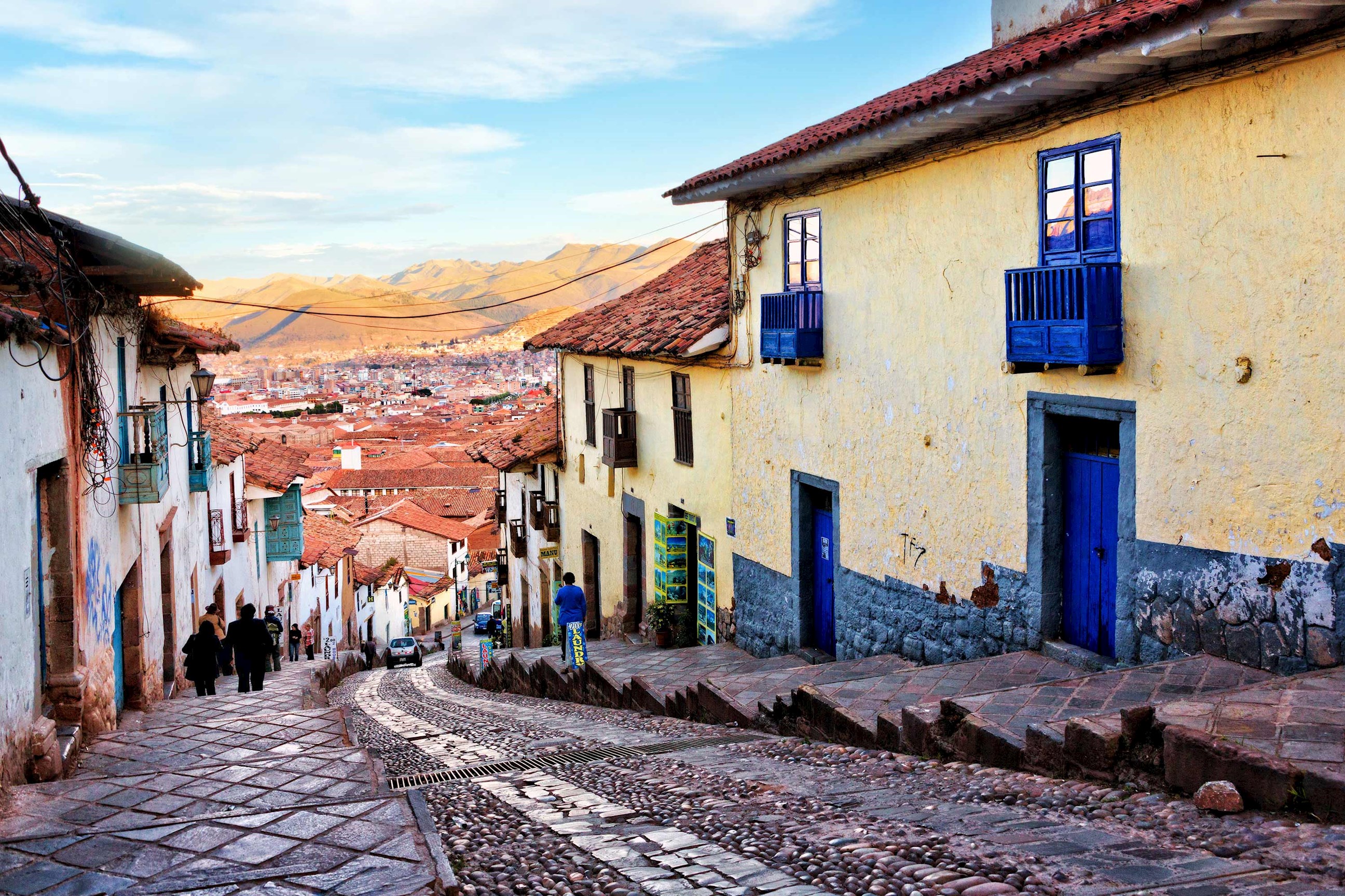 Street in Cusco, Peru