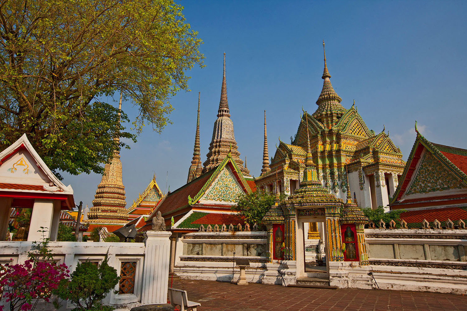 Buddhist Temple Wat Pho in Bangkok, Thailand