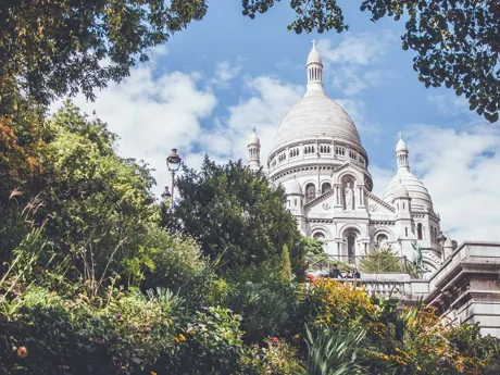 Montmartre in Paris, France