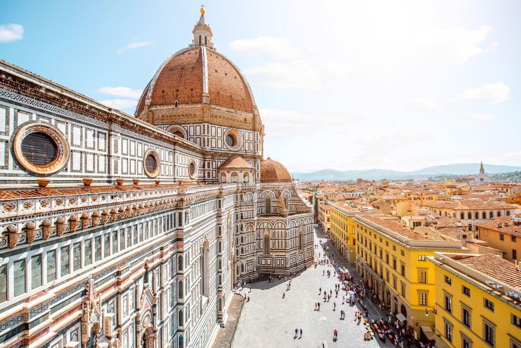 Florence Cathedral on sunny day