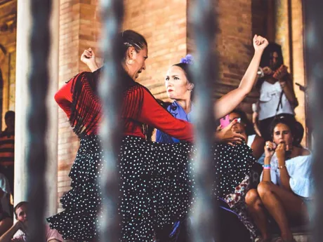 Flamenco Dancers in Spain