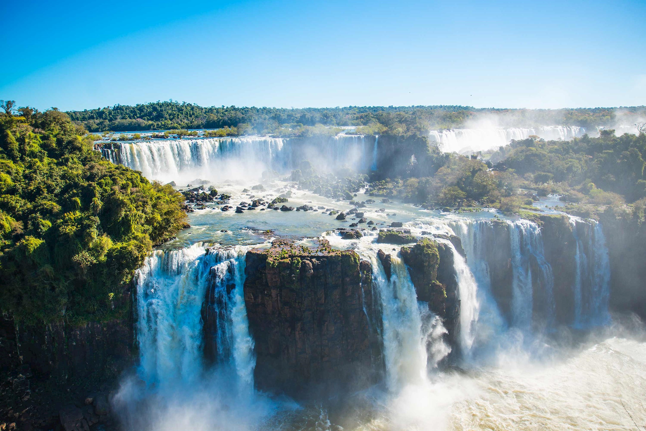 View of Iguassu Falls, Argentina