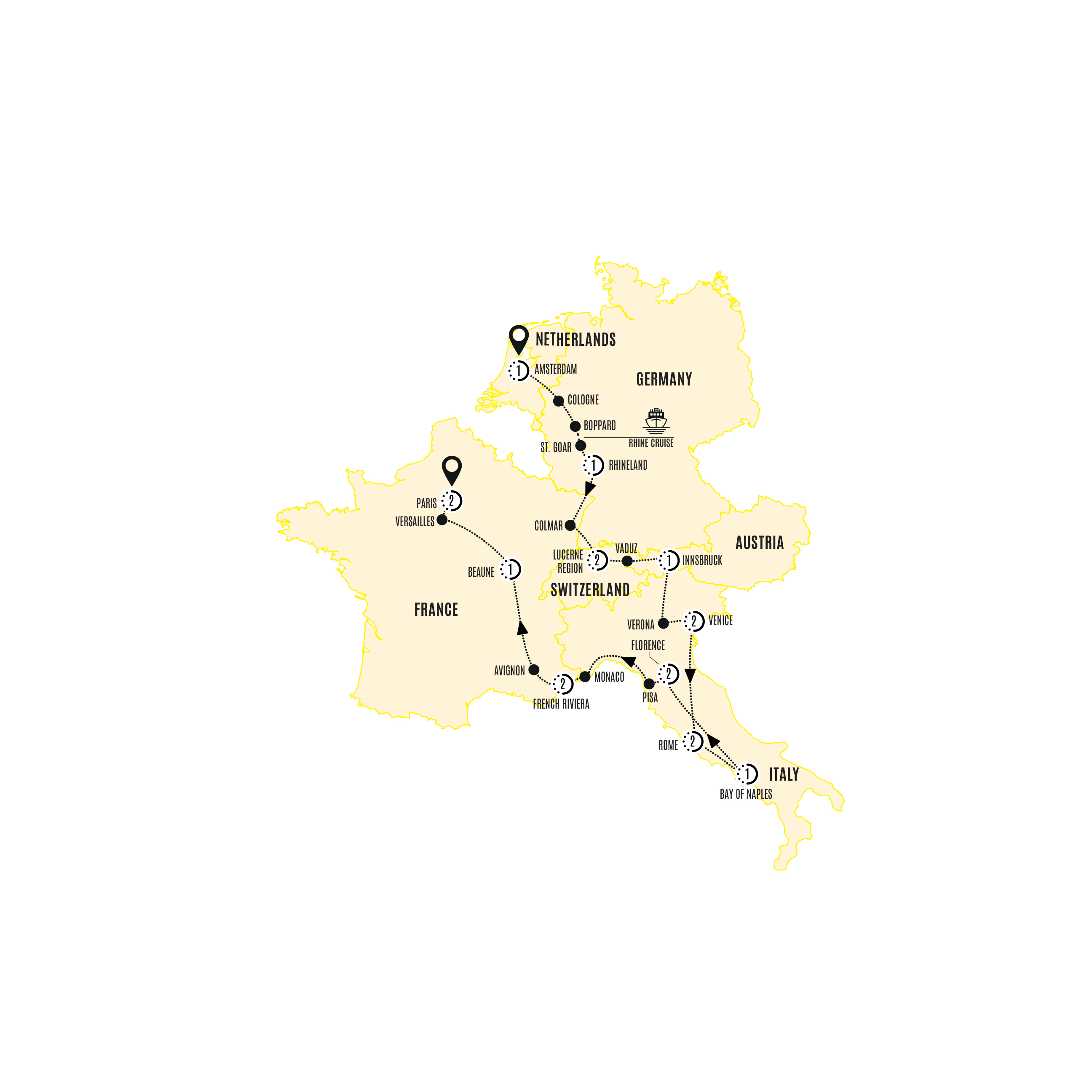 European Cavalcade Europe On A Budget Tour 2025 Costsaver, 52 OFF