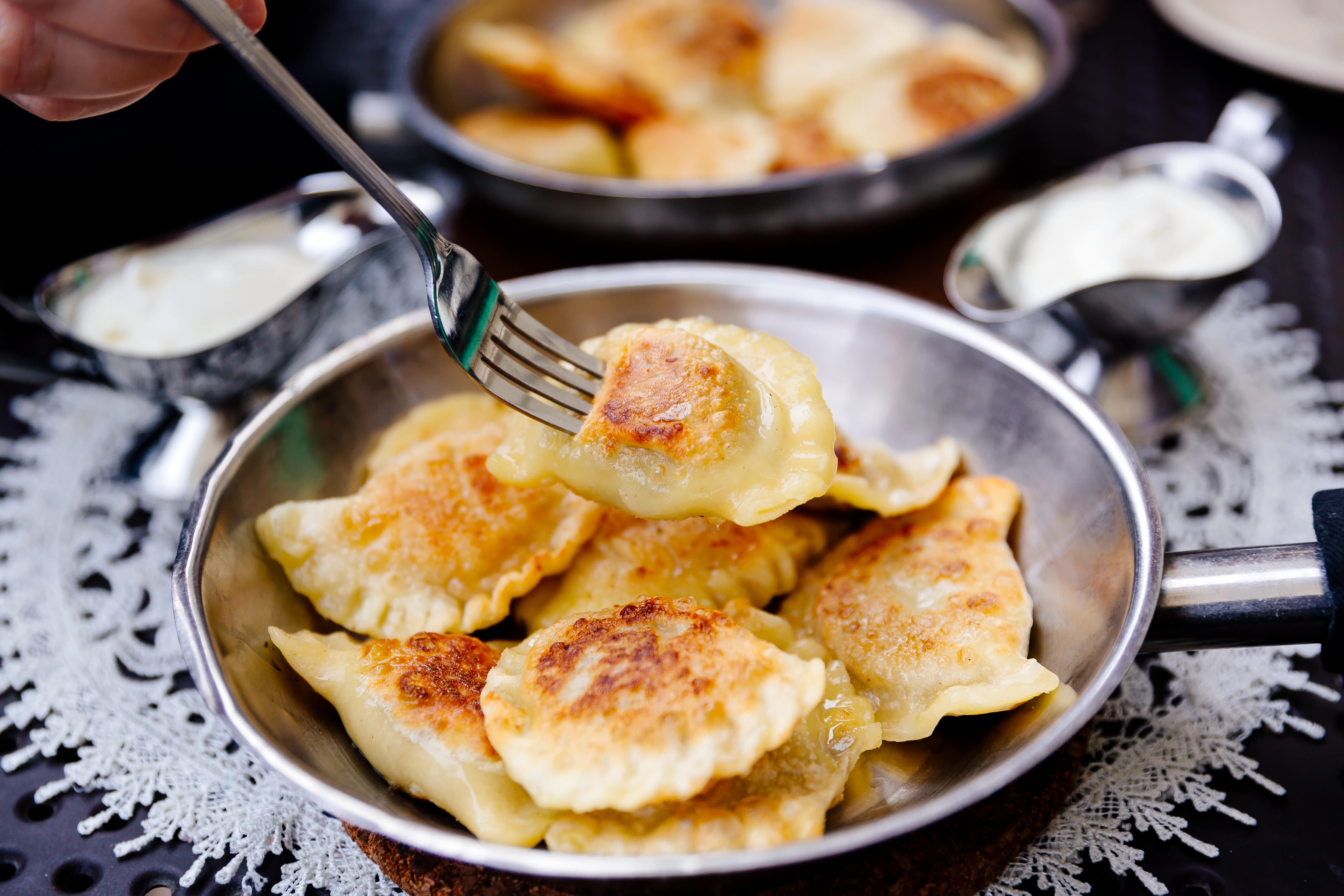 Polish Pierogi dish