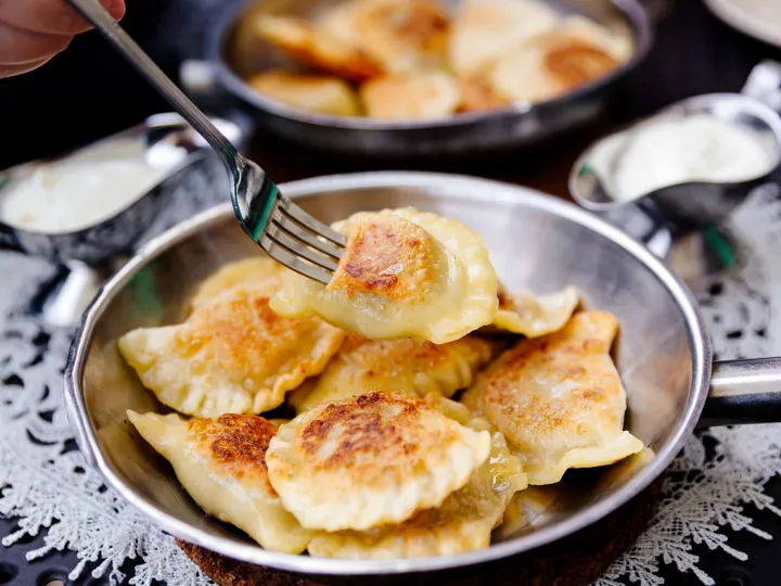 Polish Pierogi dish