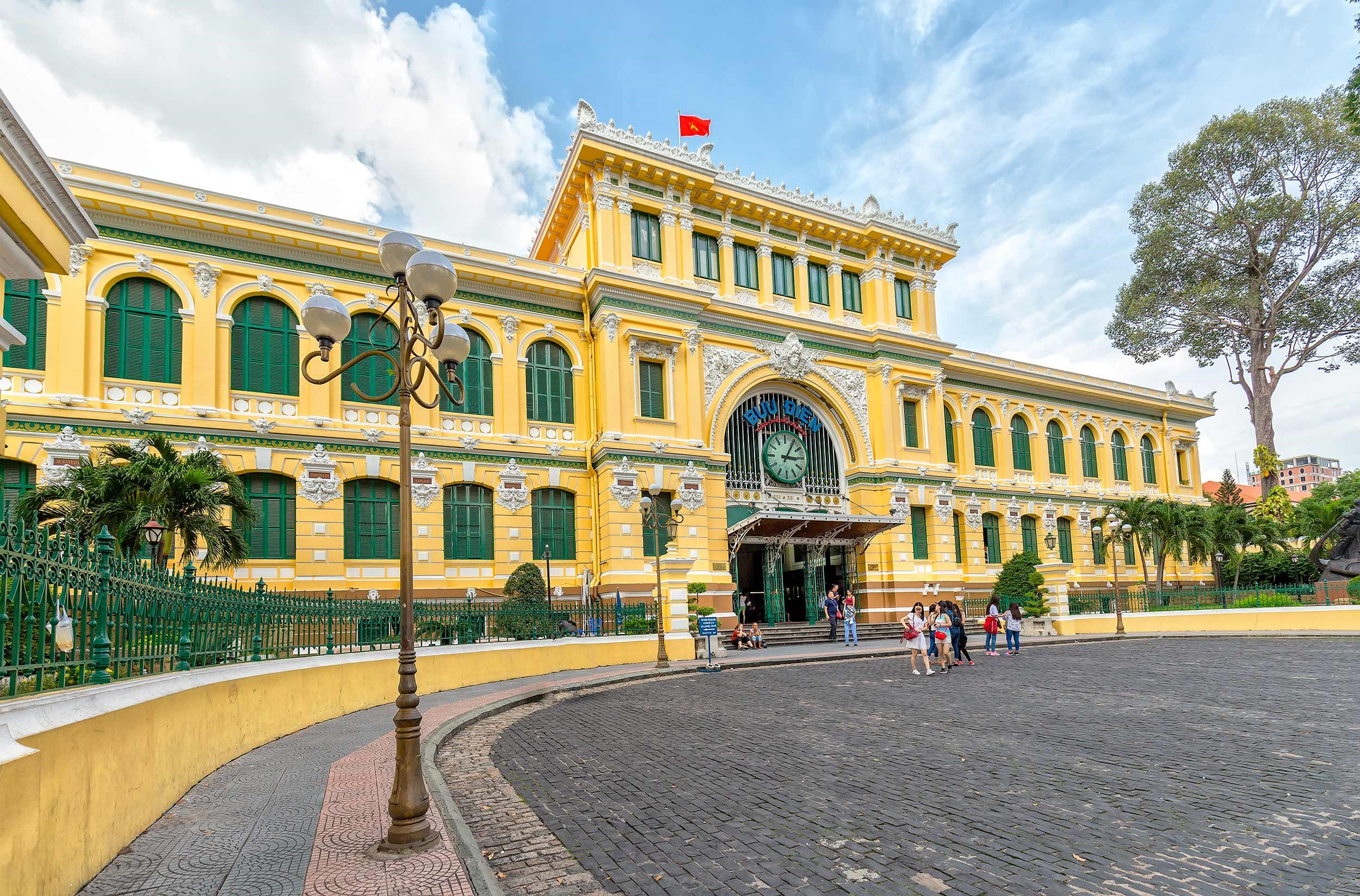 Saigon Central Post Office in Ho Chi Minh City, Vietnam