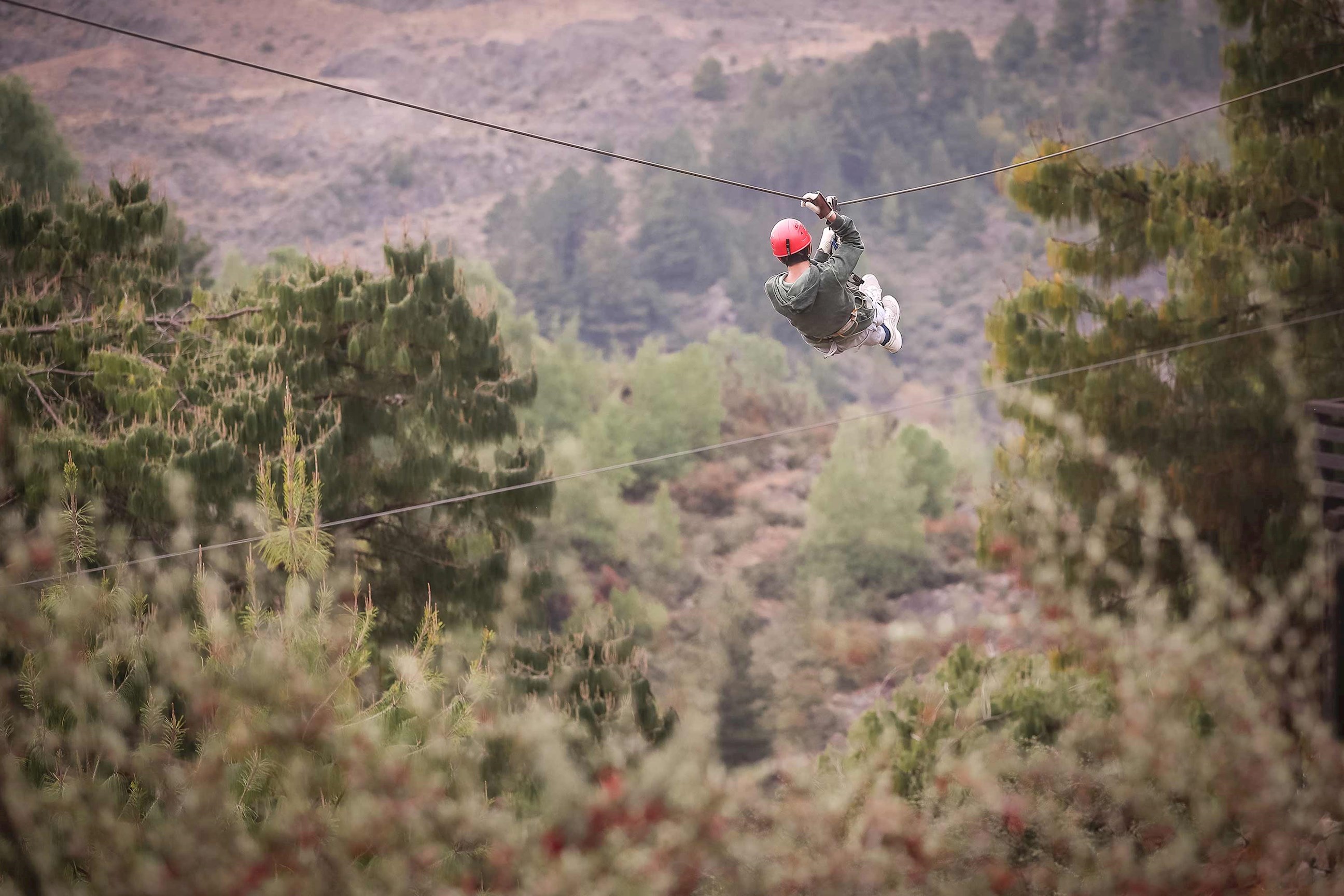 Experience life above the trees along 6 suspension bridges and 8 thrilling zip lines in Denali National Park, Alaska, USA