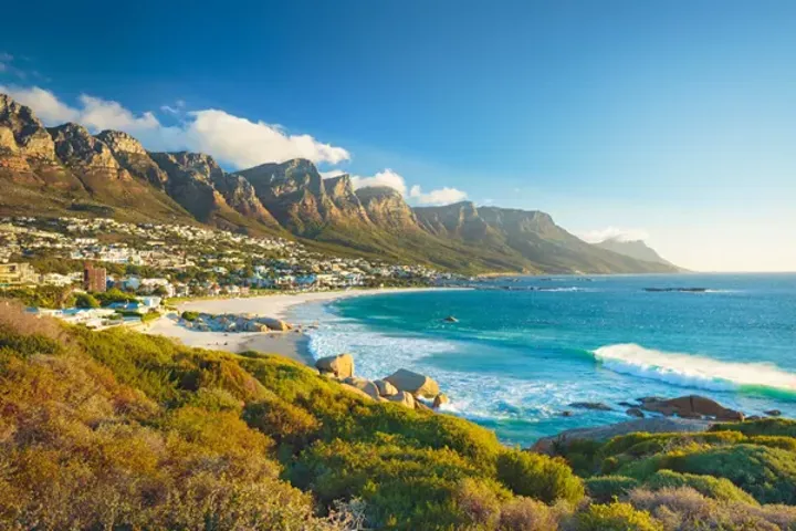 Twelve Apostles Mountain In Camps Bay Cape Town South Africa