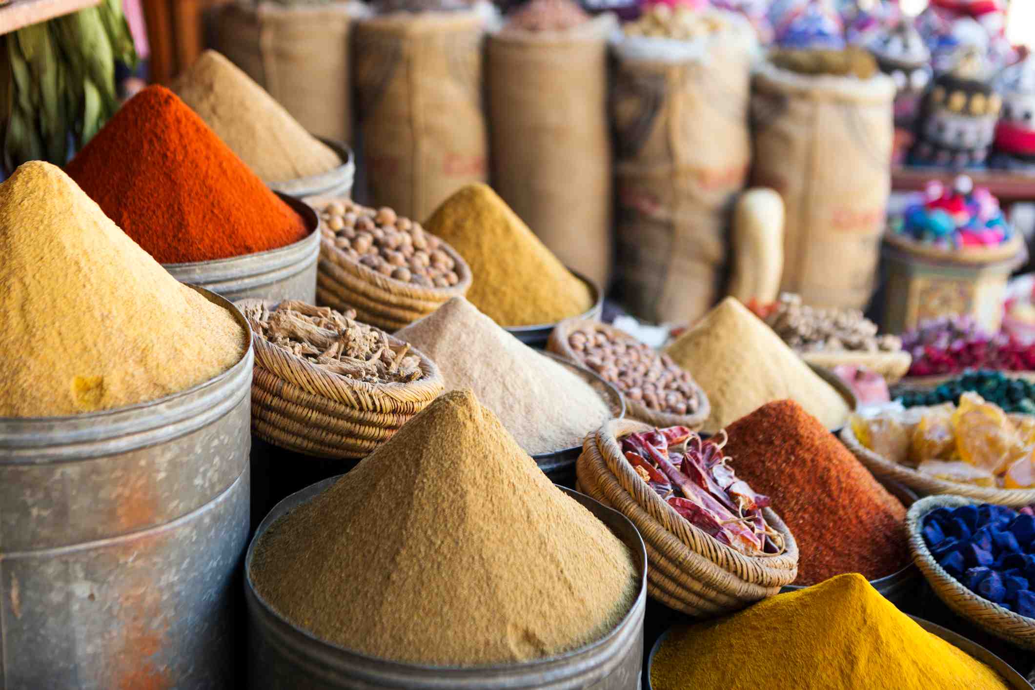 Spice bazaar in Turkiye