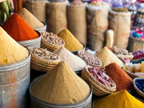 Spice bazaar in Turkiye