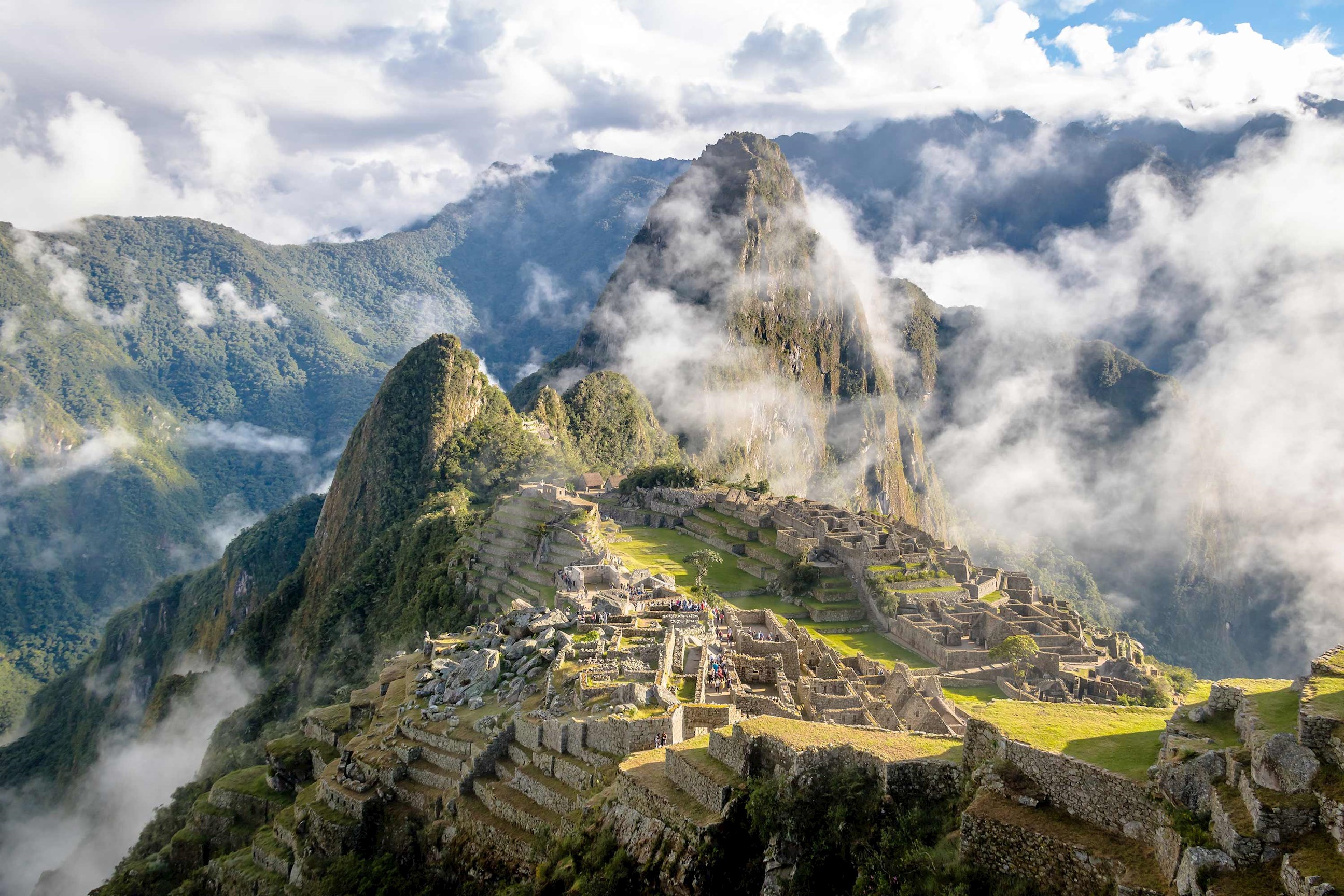View of Machu Picchu, Peru