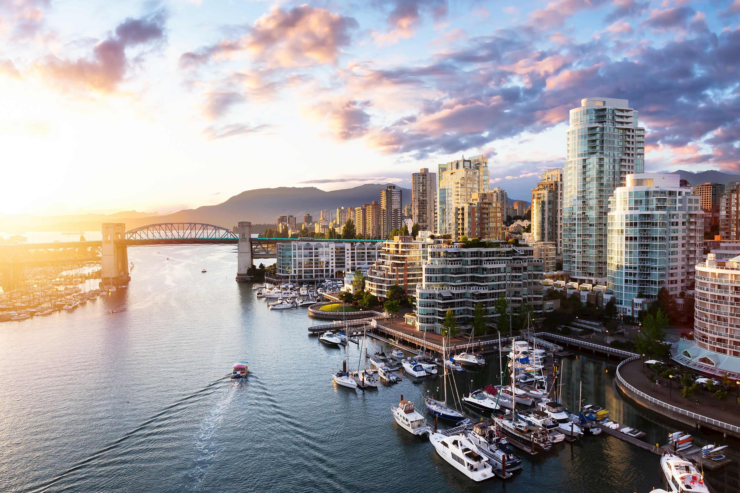 False Creek in Vancouver, Canada