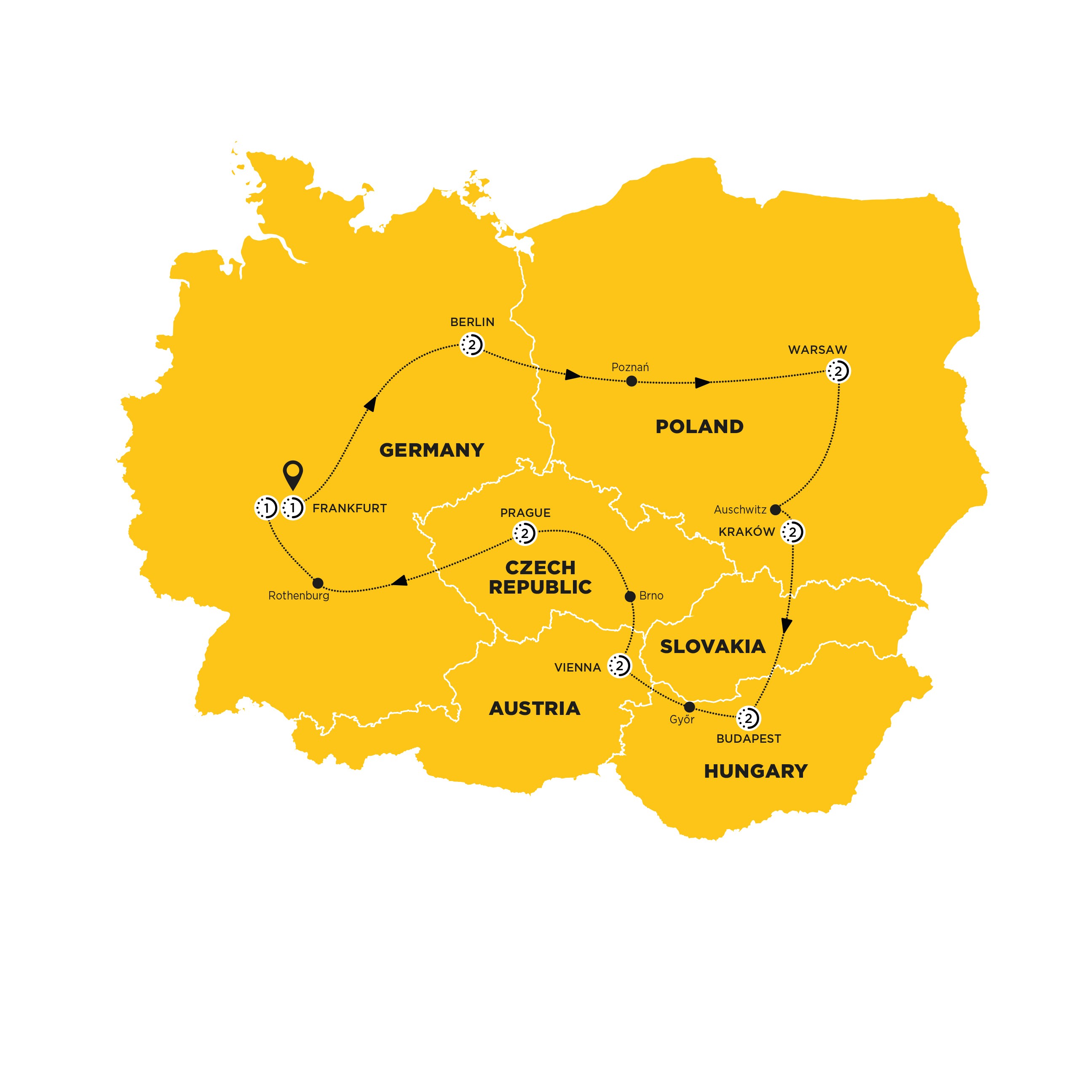 Highlights of Bohemia Eastern Europe Tour 2024 Costsaver