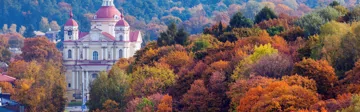 Church of St. Peter and St. Paul in Vilnius, Lithuania