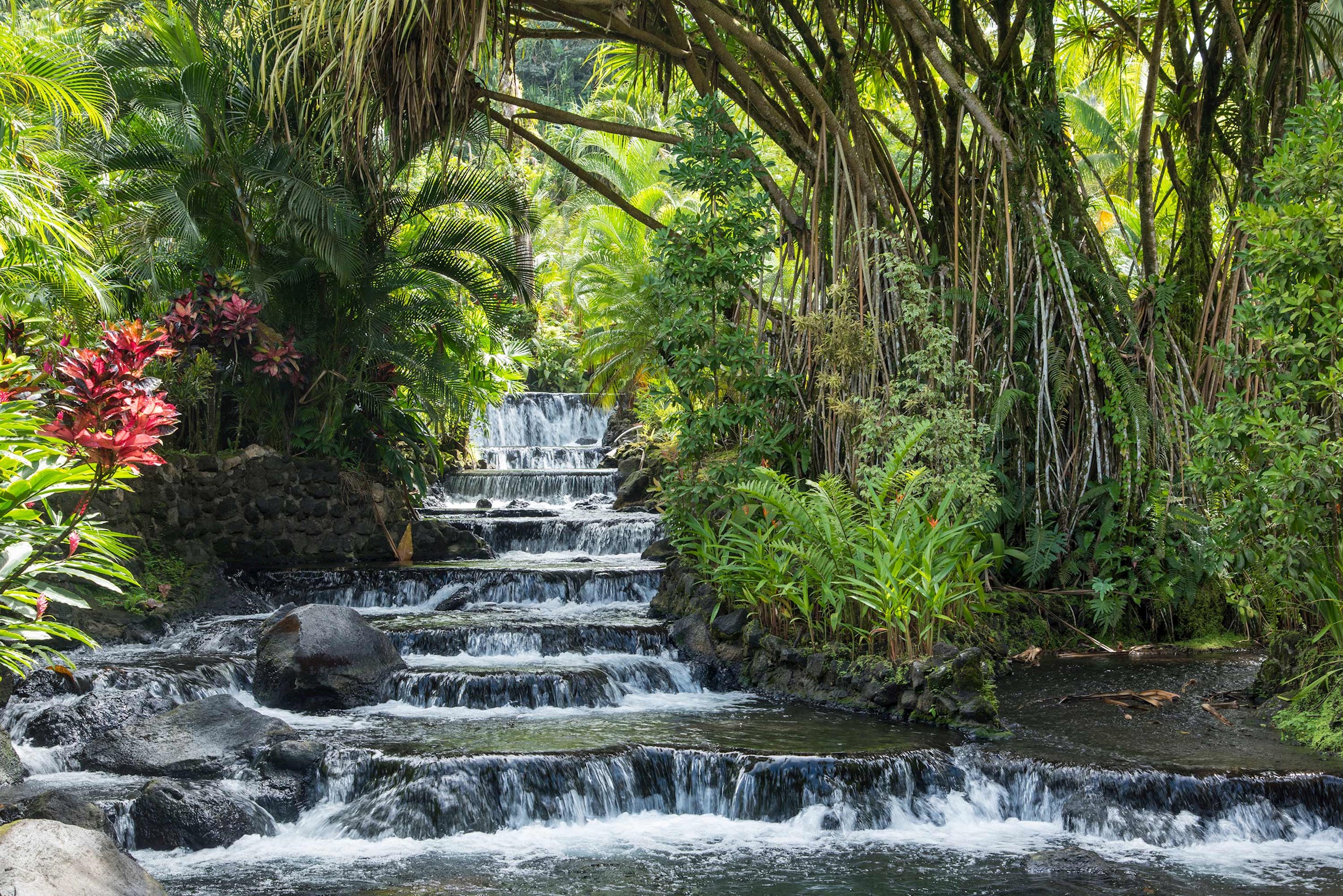 Thermal springs at Arenal Volcano, Costa Rica