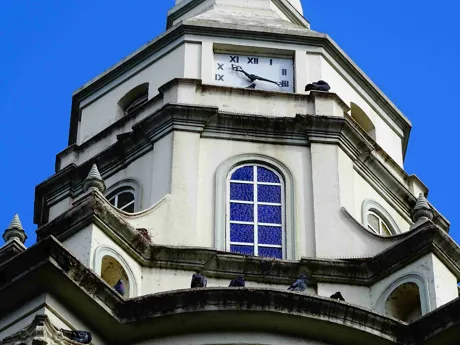 Close up of San Jos Desamparados in Costa Rica, South America