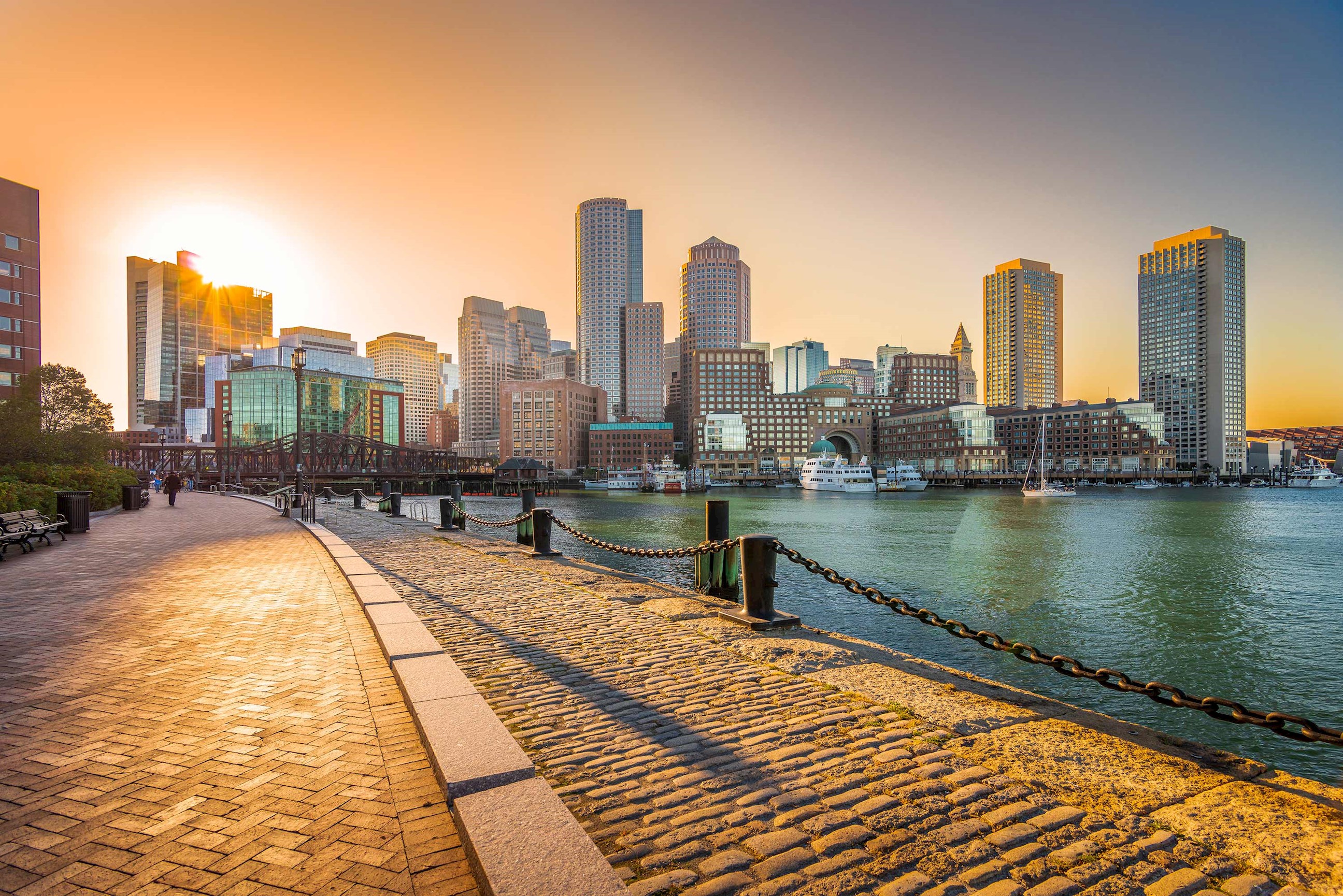 View of Boston, USA