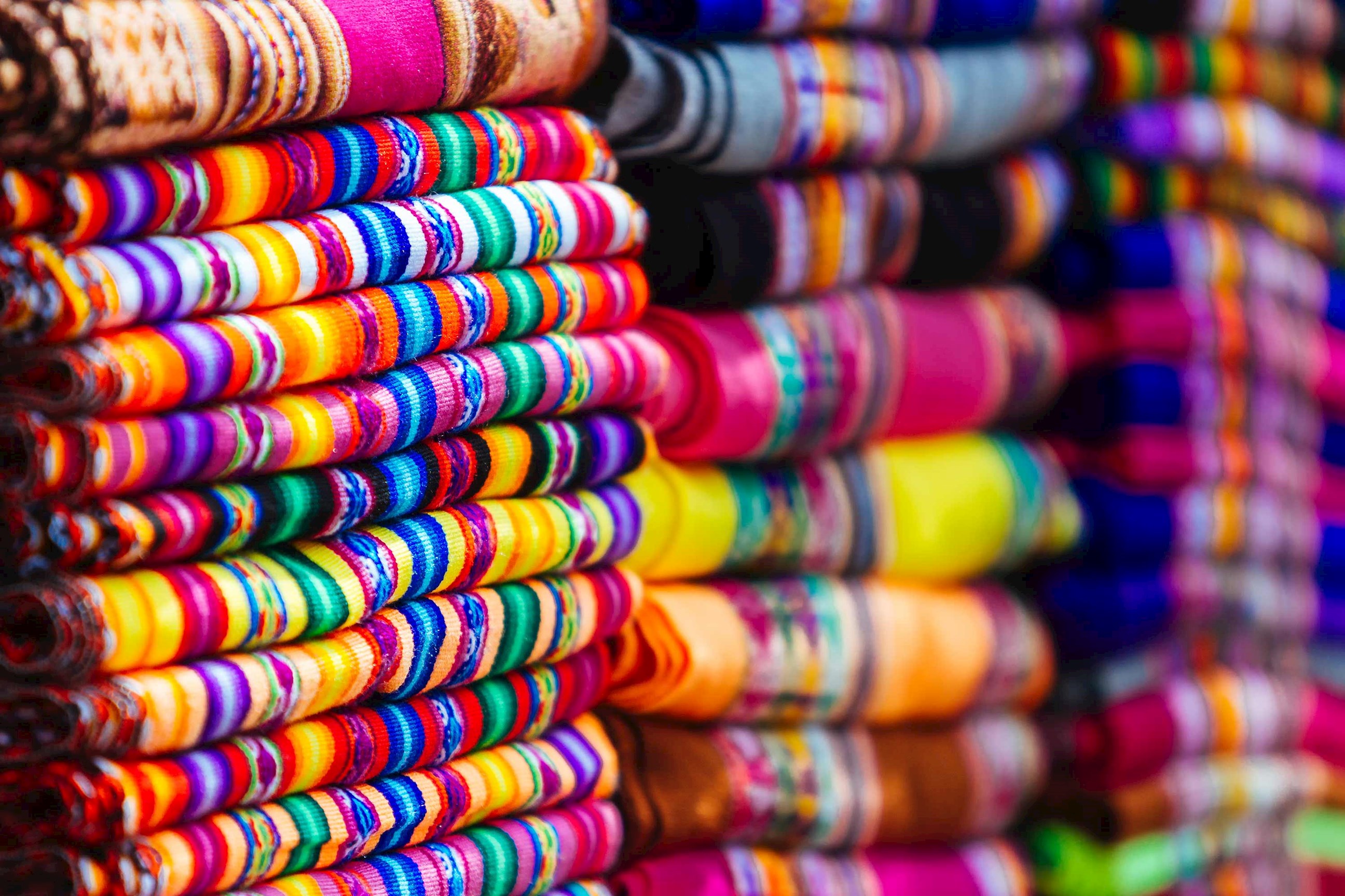 Blankets in Lima, Peru