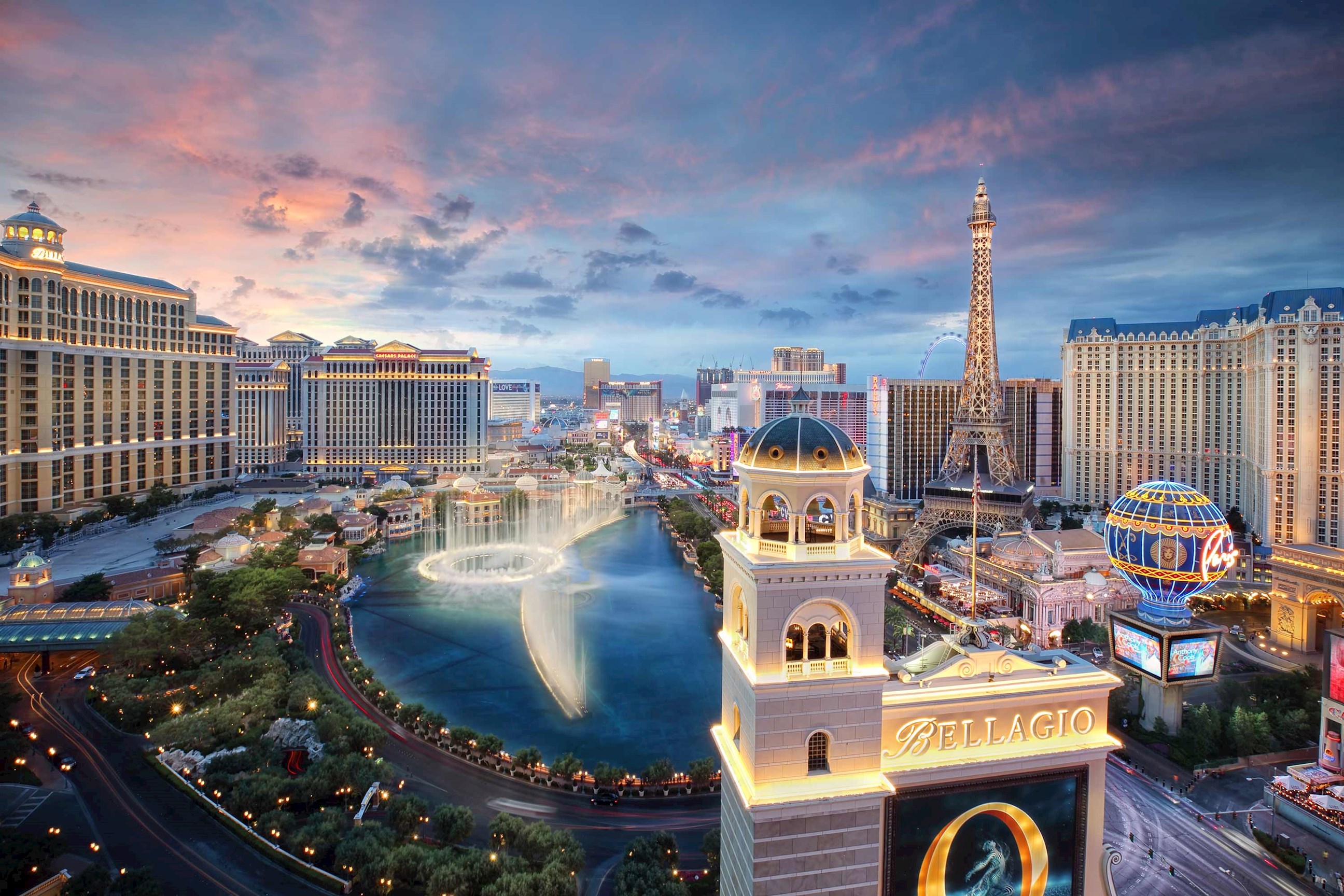View of Las Vegas, USA