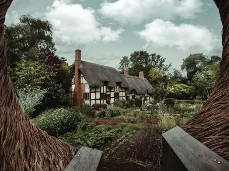 Anne Hathaway's Cottage in England