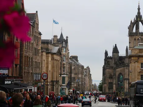 Royal Mile in Edinburgh