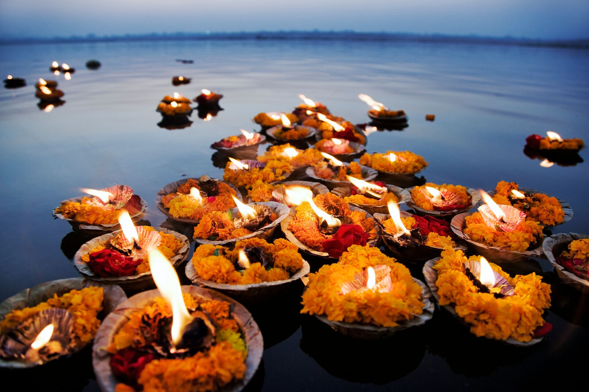 Deepak in the Ganges River