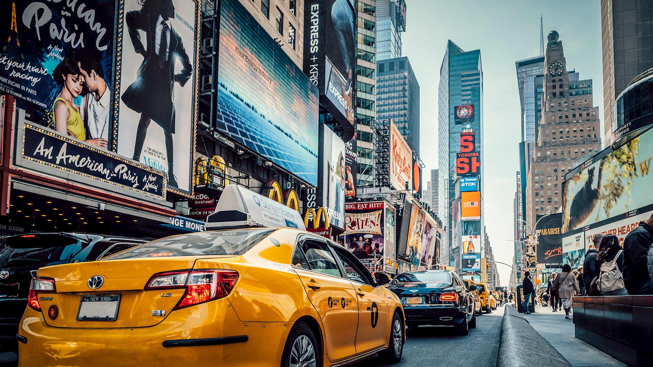 Taxi in New York, USA