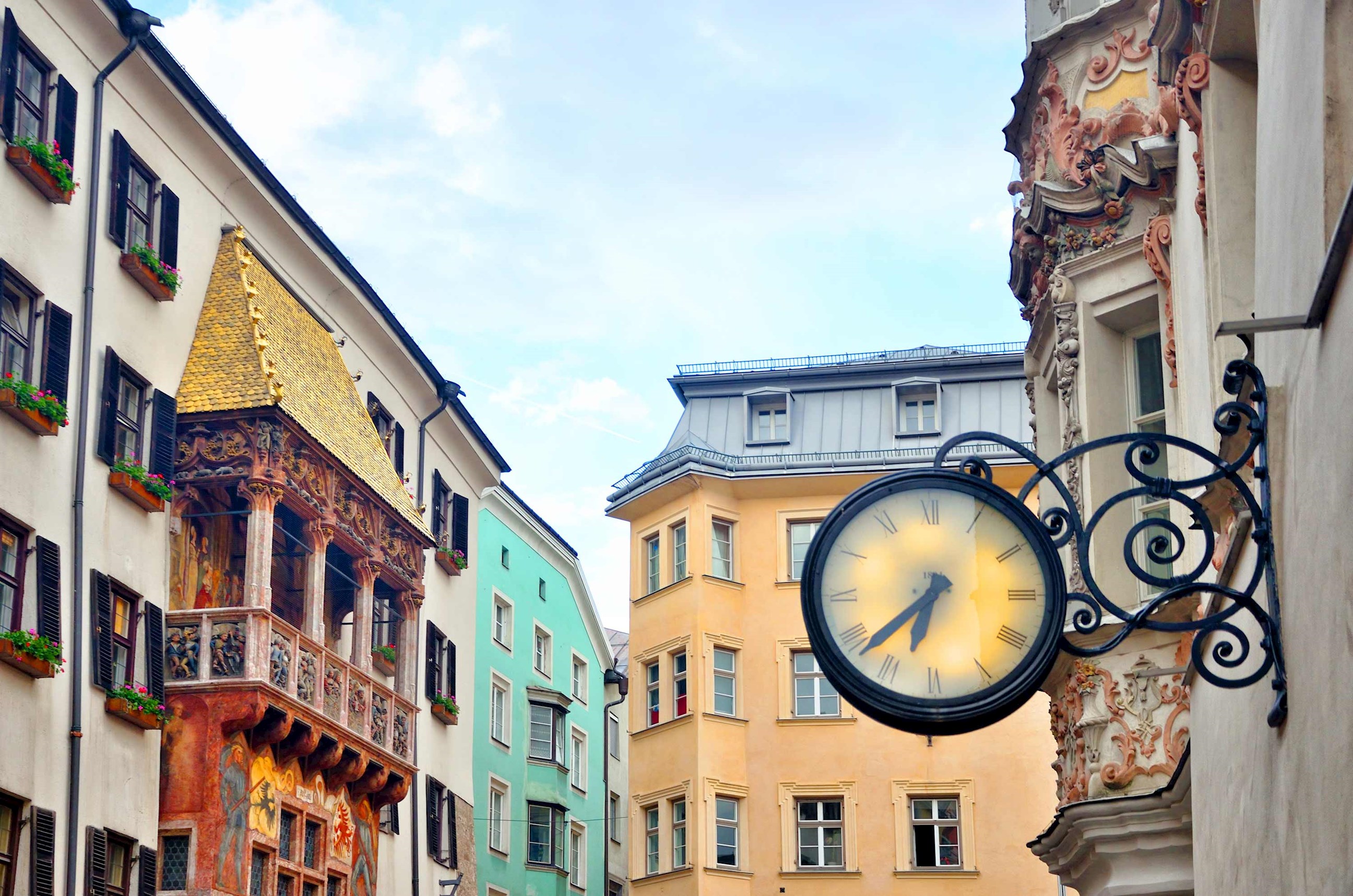 Goldenes Dachl, Golden Roof in Old Town Innsbruck, Austria