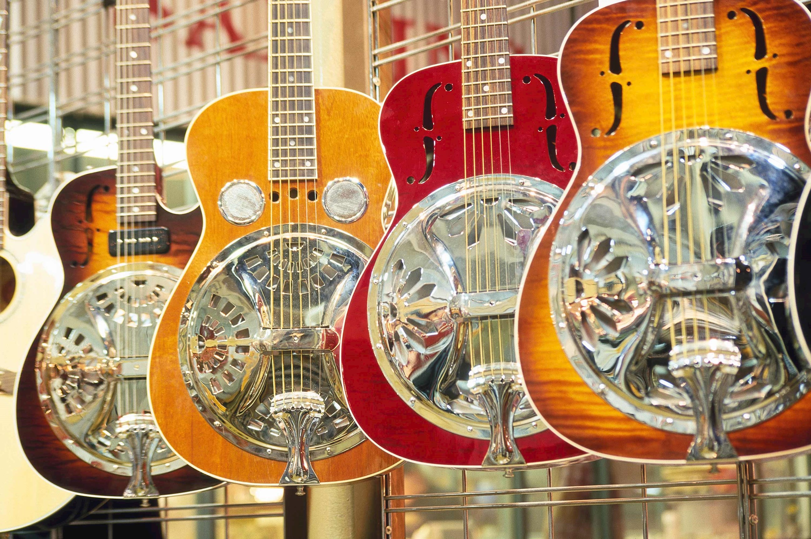 Guitars in Nashville, USA