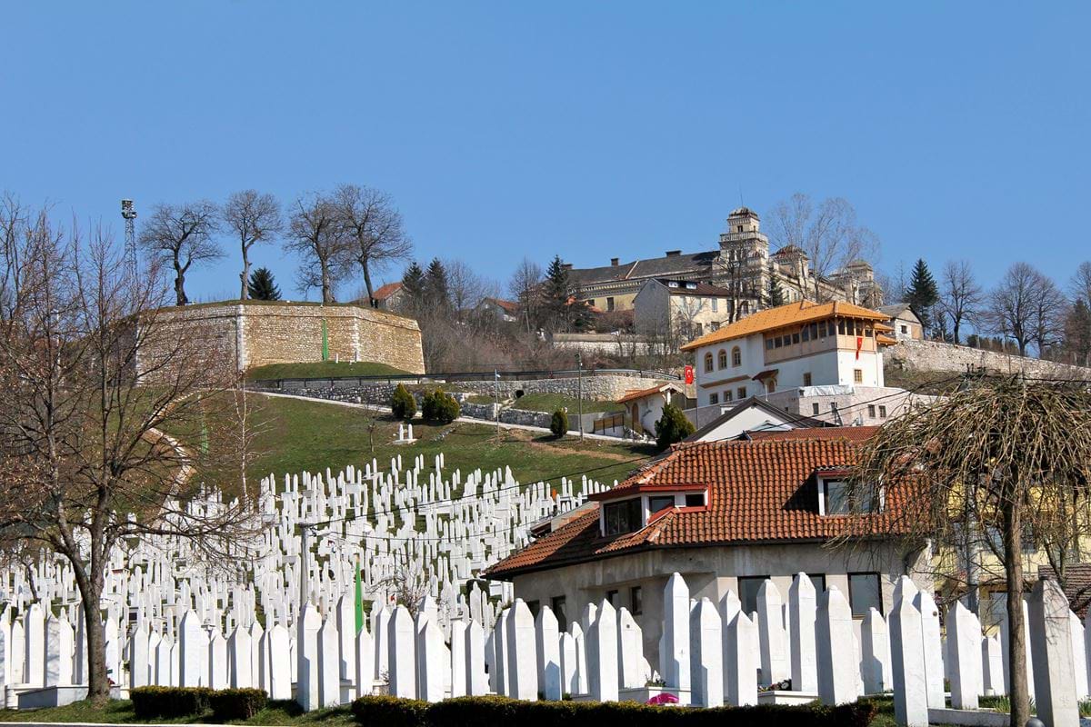The Yellow Fortress in Sarajevo