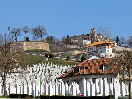The Yellow Fortress in Sarajevo