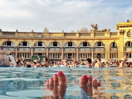 Hungary Budapest Szechenyi Baths