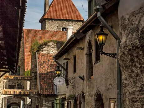 St. Catherine's Passage in Tallin, Estonia
