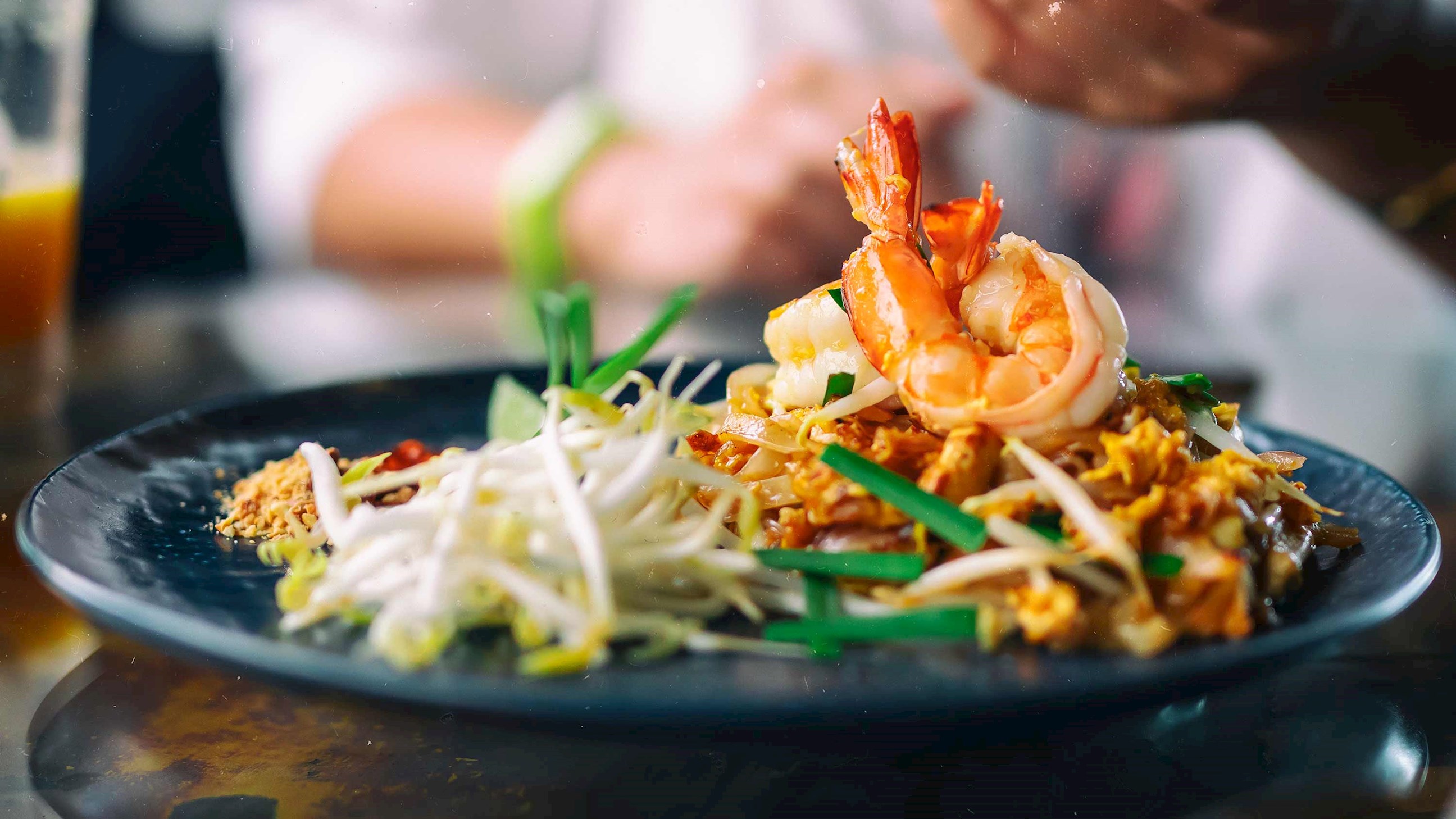 Food, Pad Thai Noodles in Chiang Mai, Thailand