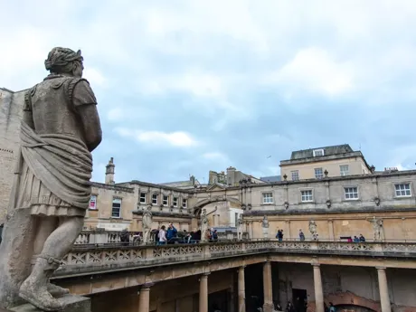 A view of Bath in England