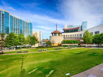 City landscape of Nashville, Tennessee, USA