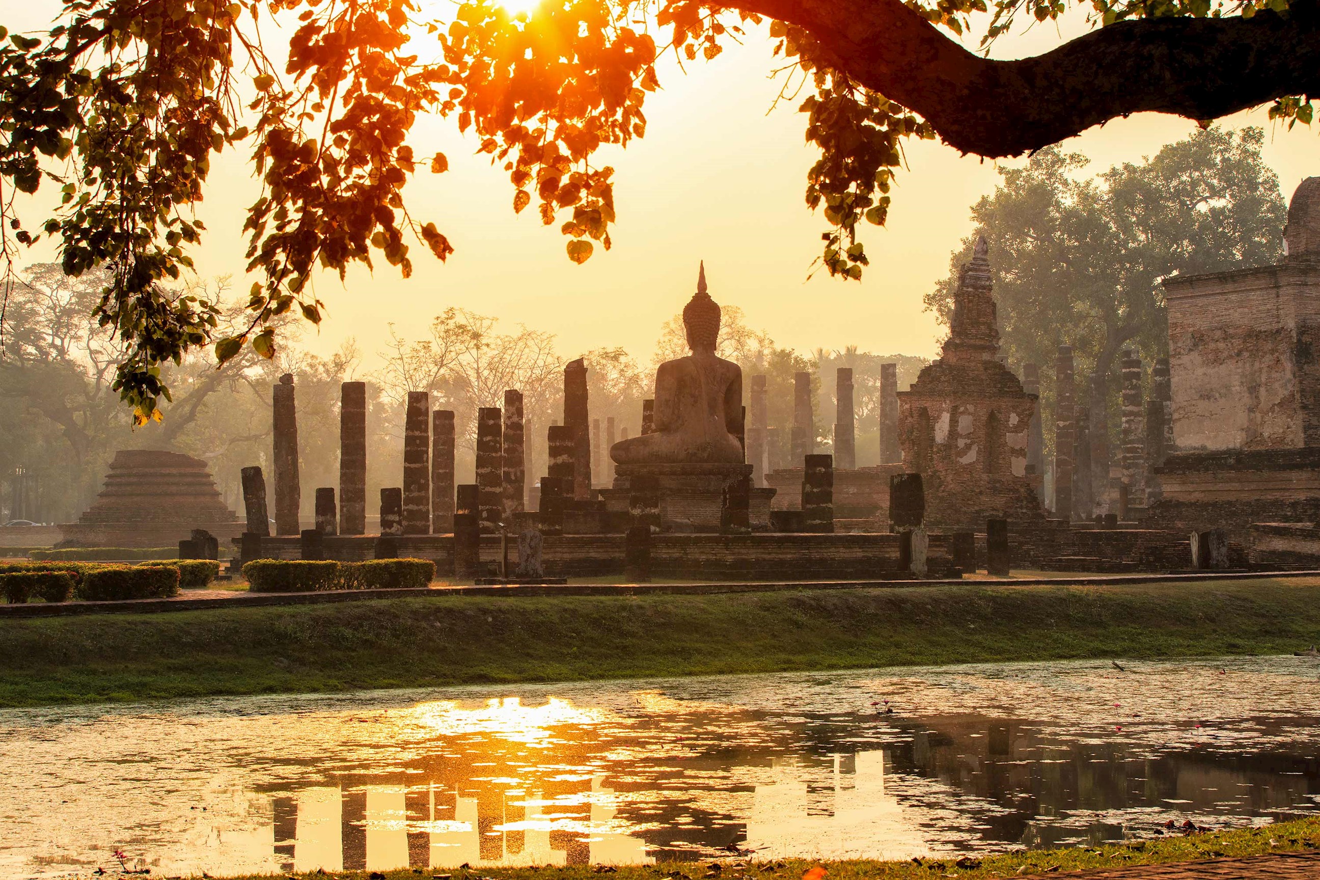 Historical Park in Sukhothai, Thailand