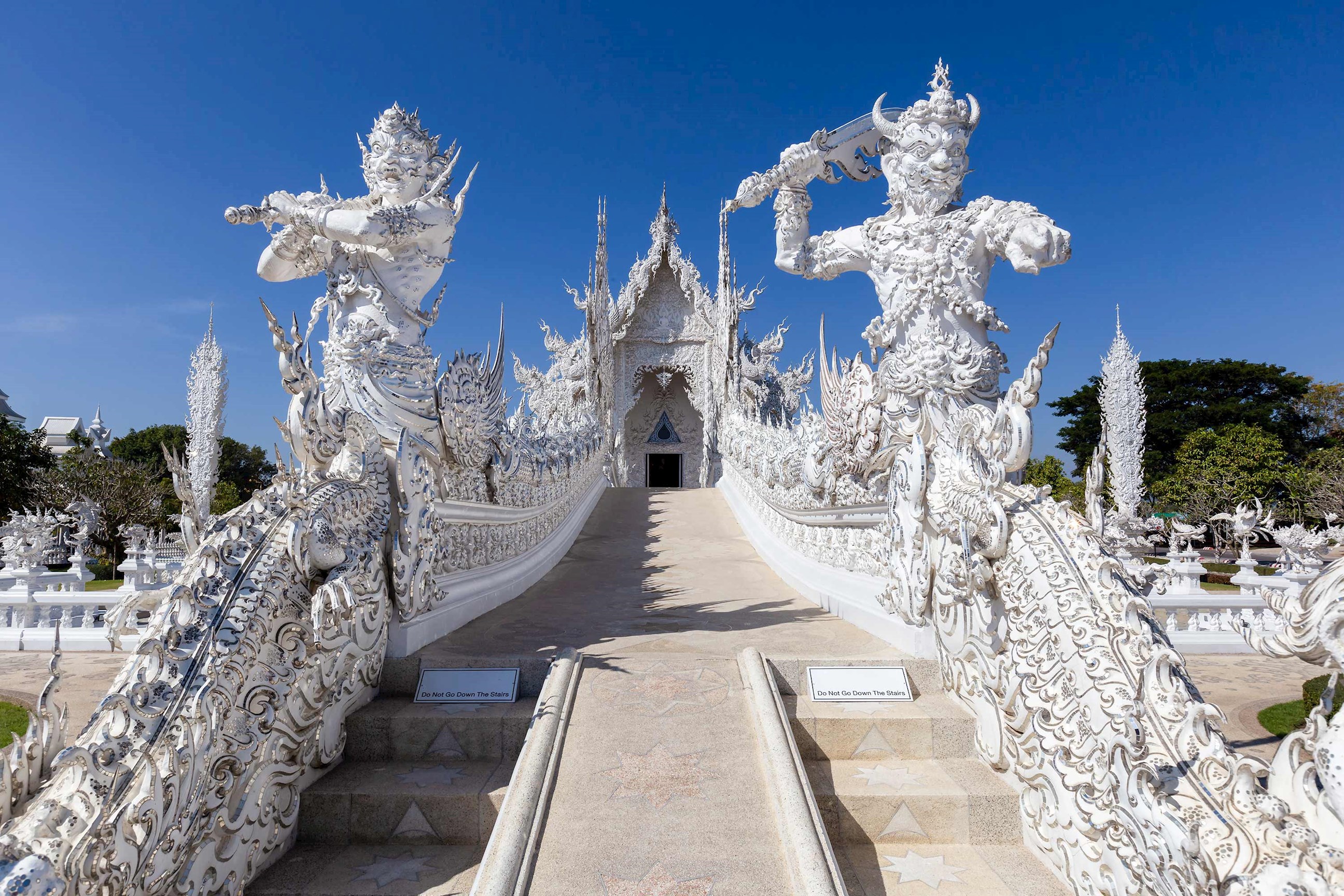 White Temple in Sukhothai, Thailand