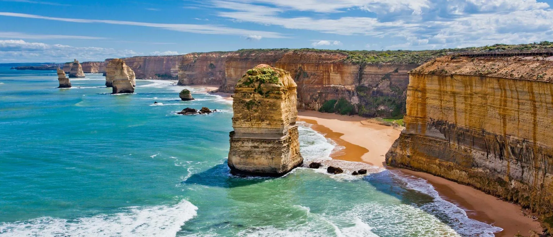 Twelve Apostles View in Australia