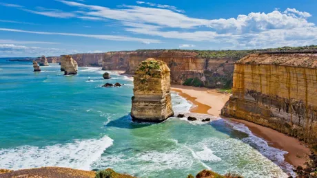 Twelve Apostles View in Australia